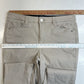 Democracy Jeans 14 Ab Solution Skinny Ankle Beige Women Stretch Denim Booty Lift