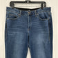 Lularoe Jeans Womens 32 US 14 Bootcut Blue Stretch Denim Tummy Panel Western EUC