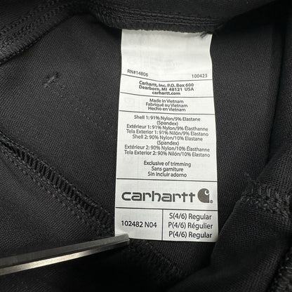 Carhartt Legging Women Small 4 6 Force Midweight Utility Black Work Wicking NEW