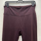 Spanx Leggings Womens XL Red Hot Assets Purple Wine Ponte Pull On Pants Slimming