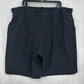 Lands End Swimwear Womens 26W Black Board Shorts w/Panty 11" Bermuda Beach NWOT