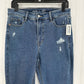 Old Navy Jeans Womens 8 Tall Rockstar Super Skinny High Rise Denim Distress NEW