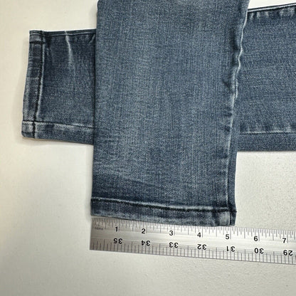Judy Blue Jeans Womens 15 32 Skinny Ankle High Rise Blue Stretch Dark Denim