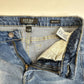 Judy Blue Jeans Womens 1/25 Skinny Crop Stretch Blue Denim Distressed Fray