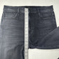 Mother Jeans Womens 32 Weekender Fray Flare US 12 Black Denim Thunder Road EUC