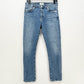 AGOLDE Jeans Women 28 Toni Midrise Skinny Blue Stretch Denim Distress Light Wash