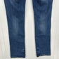 Dont Cry Milan Jeans Womens 12* Long Slim Bootcut Denim Western Cowboy *Flaws