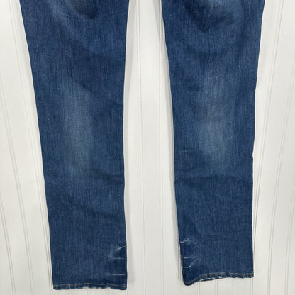 Dont Cry Milan Jeans Womens 12* Long Slim Bootcut Denim Western Cowboy *Flaws