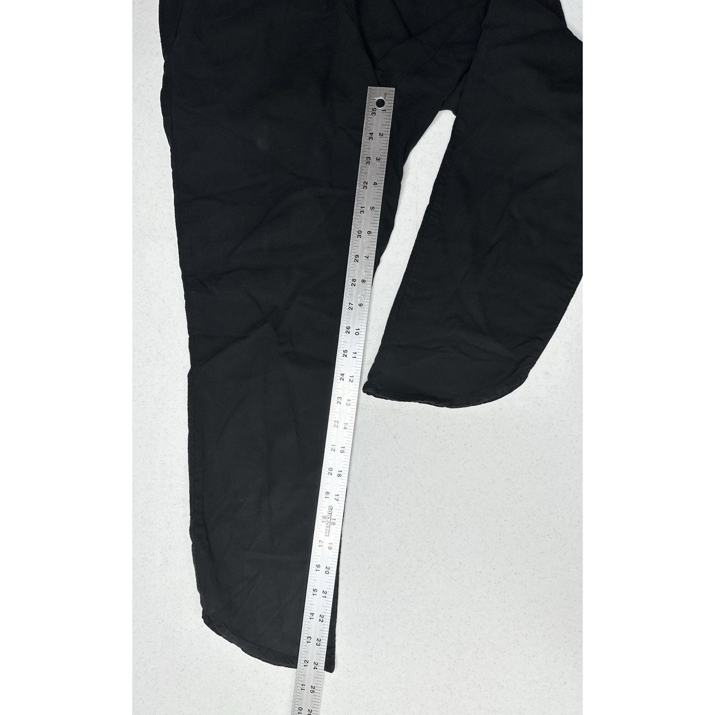 Marine Layer Pants Womens XS Allison Crop Black Lyocell Tencel Coastal Beach
