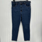 American Eagle Jeans Women 18 Super Hi Rise Jegging Blue Denim Dark Wash Comfort