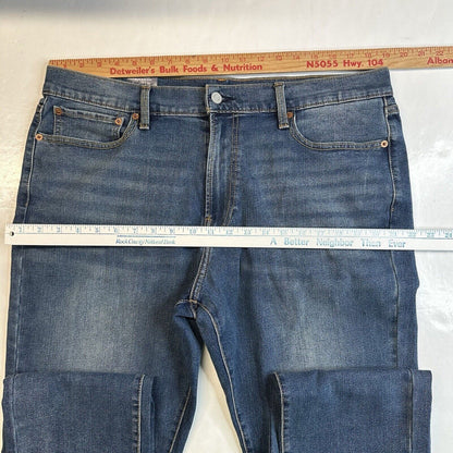 Lucky Brand Jeans Mens 38x32 Blue 410 Athletic Slim Stretch Medium Denim NEW