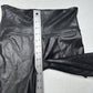 Spanx Leggings Womens Medium Faux Leather Black Pull On Shape Pants Slimming EUC