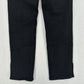 Judy Blue Jeans Womens 0 24 Straight Leg Black Stretch Denim Split Hems EUC