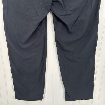 Duluth Trading Pants Mens L X 30 Dry On The Fly Belted Gray Hiking UPF Quick Dry