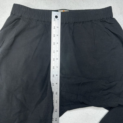Marine Layer Pants Womens XS Allison Crop Black Lyocell Tencel Coastal Beach