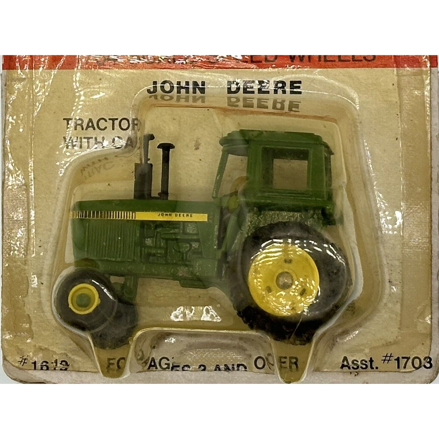 Vintage ERTL 1/64 John Deere 40 Series Die-Cast Tractor #1619 Asst #1703
