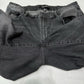 Judy Blue Jeans Womens 13 31 Wide Leg Crop High Rise Gray Denim Boho Grunge EUC