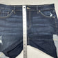 Kancan Shorts Womens 15 31 Bermuda Blue Denim Jean Comfort Distressed Grunge EUC