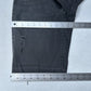 Lularoe Shorts 30 US 10 12 Skinny Bermuda Black Denim Tummy Panel DistressGrunge