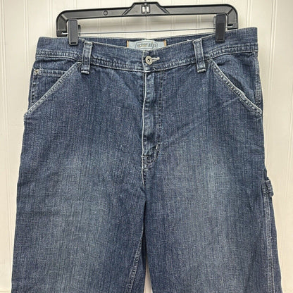 Urban Pipeline Jeans Mens 33x30 Blue Carpenter Loose Baggy Wide Denim Streetwear