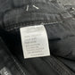Judy Blue Jeans 9 29 Skinny Black Stretch Denim Red Buffalo Plaid Patch Distress