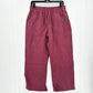 Athleta Pants Womens 6P Retreat Linen Wide Leg Maroon Coastal Beach Lagenlook