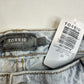 Torrid Shorts 20 Bermuda Relaxed Midrise Wild West Blue Denim Button Fly NEW