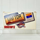 Roadtrip II Vanity License Plate Number Guessing Game Complete ToySense 1996