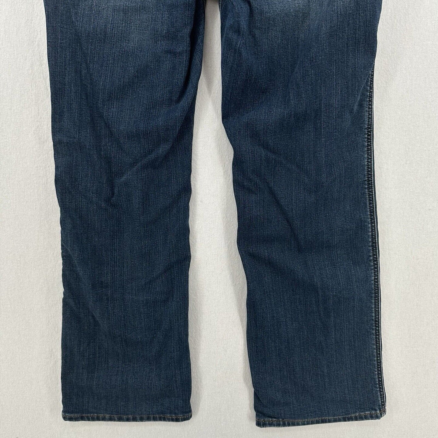 Carhartt Flannel Lined Jeans Women 12 Relaxed Fit Straight Blue Denim Plaid Work