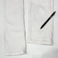 Apt 9 Jeans Womens 8 Straight Tummy Control White Stretch Denim Comfort *Stain