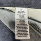 American Eagle Shorts Womens 12 Midi Blue Jean Denim Stretch Fray *35"Waist EUC