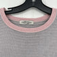 Margaret Winters Sweater Womens Medium Knit Cotton Pocket Mixed Media Boho