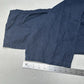 Quince Pants Womens XL Linen Crop Navy Blue Pull On Coastal Beach Lagenlook