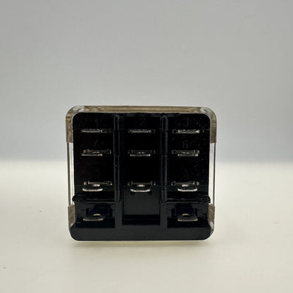 Deltrol Controls Relay 20308-84 166 3PDT 120VAC 10Amp 28VDC 11 Pin Coil