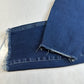 Kancan Jeans 20 Womens Skinny Blue Stretch Denim Distressed Fray Dark Plus Size