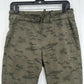 Bevy Flog Pants Womens 29 Shely Green Camoflauge Drawstring Travel Casual EUC
