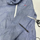 Johnnie O Jacket Mens Medium Dakota Packable Rain Windbreaker Coat Blue *Marks