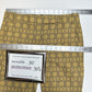 Tibi Pants Womens 2 Slim Crop Mustard Yellow Cotton Throwing Stars Career Preppy