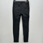 Judy Blue Jeans 9 29 Skinny Black Stretch Denim Red Buffalo Plaid Patch Distress