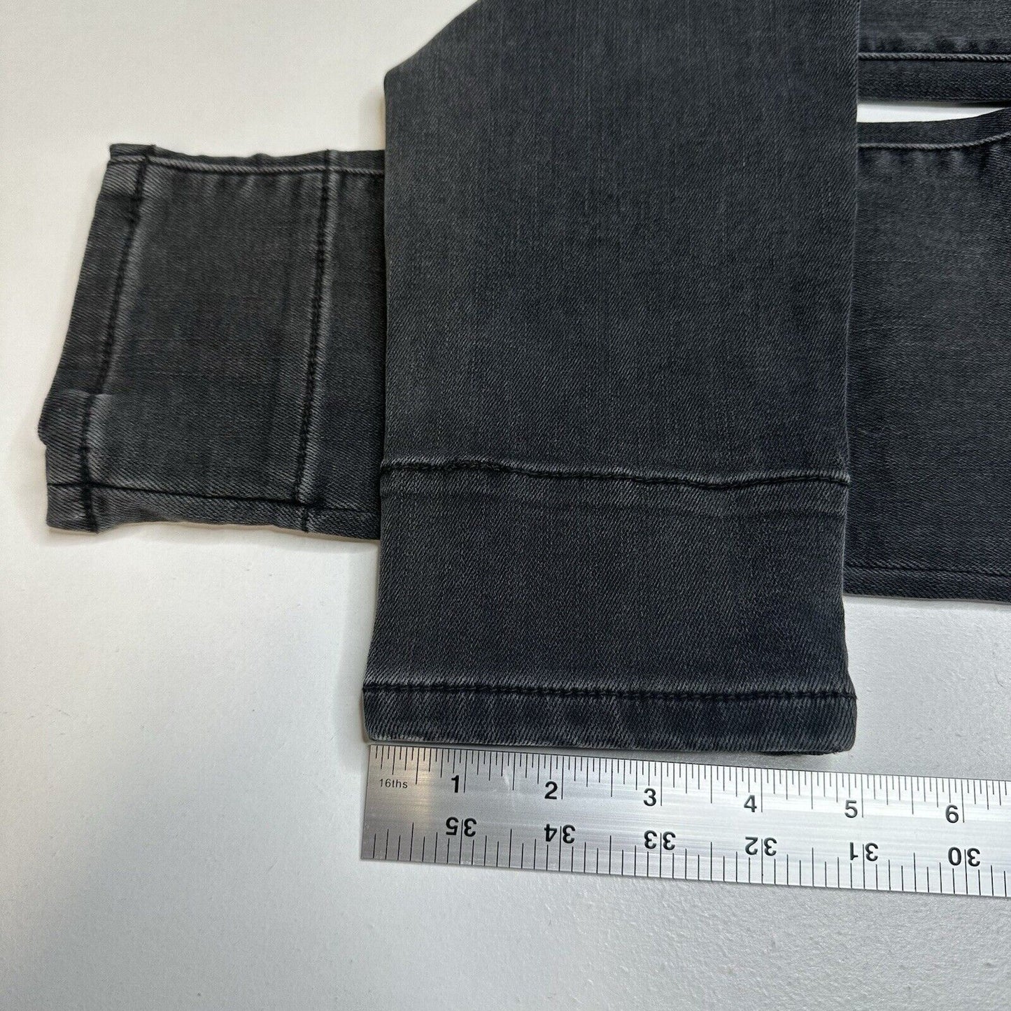 Judy Blue Jeans 9 29 Skinny Black Stretch Denim Red Buffalo Plaid Patch Distress
