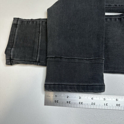 Judy Blue Jeans 9 29 Skinny Black Stretch Denim Red Buffalo Plaid Patch Distress
