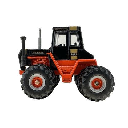 Case 1470 Black Knight 4WD Tractor With Duals By Ertl 1/64 Collector Edition