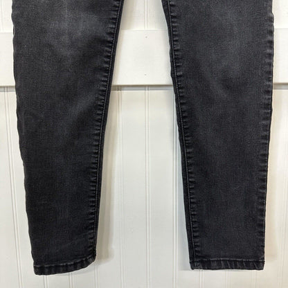 Democracy Jeans Womens 14 Skinny Ab Technology Black Stretch Denim Slimming