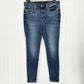 Judy Blue Jeans Womens 13 31 Skinny Blue Stretch Denim Comfort Casual EUC