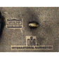 International Harvester Lewis Corp Brass Belt Buckle IH 1480 Axial-Flow Combine