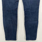 Mother Jeans Womens 29 High Waisted Ankle Fray Blue Denim Clean Sweep Dark Wash