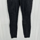 Spanx Leggings Womens Small Petite Faux Leather Moto Black Pants Slimming EUC