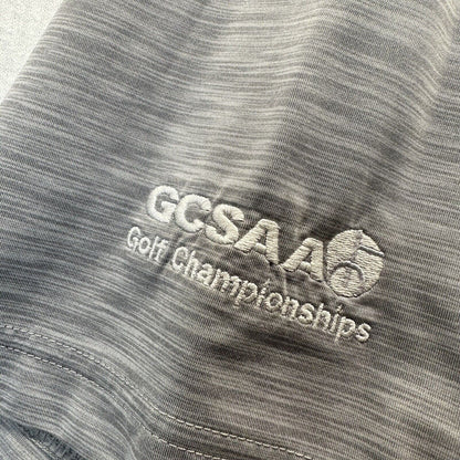 Foot Joy Shirt Mens XL Polo Gray Short Sleeve Embroidered Logo Golf Preppy FJ