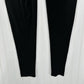 Spanx Leggings Womens 1X Black Velvet Pants Pull On Slimming Goth Emo Y2K EUC