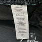 Lularoe Shorts 30 US 10 12 Skinny Bermuda Black Denim Tummy Panel DistressGrunge